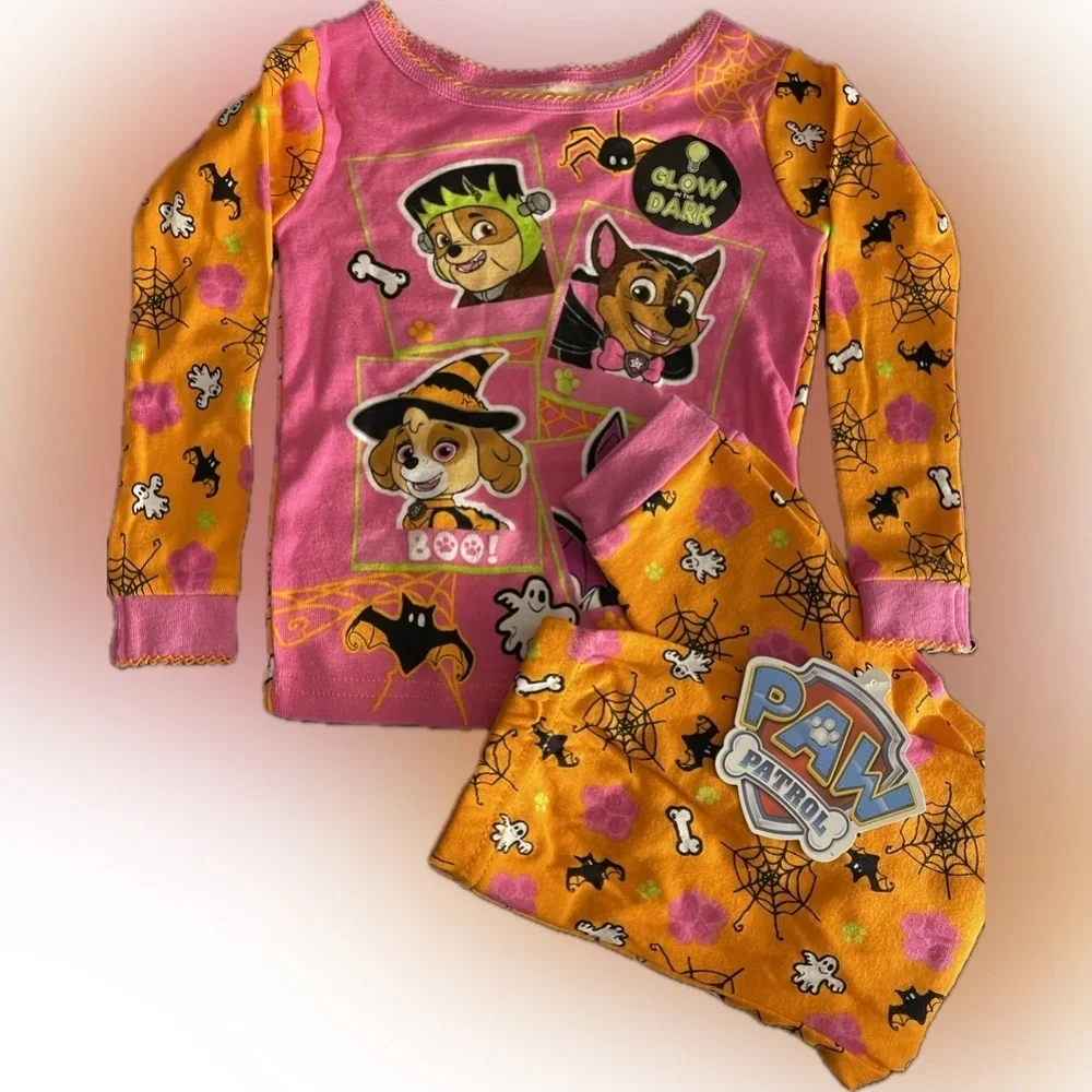 Nickelodeon Paw Patrol Girls Halloween 2PC Pajama Set Size 2T